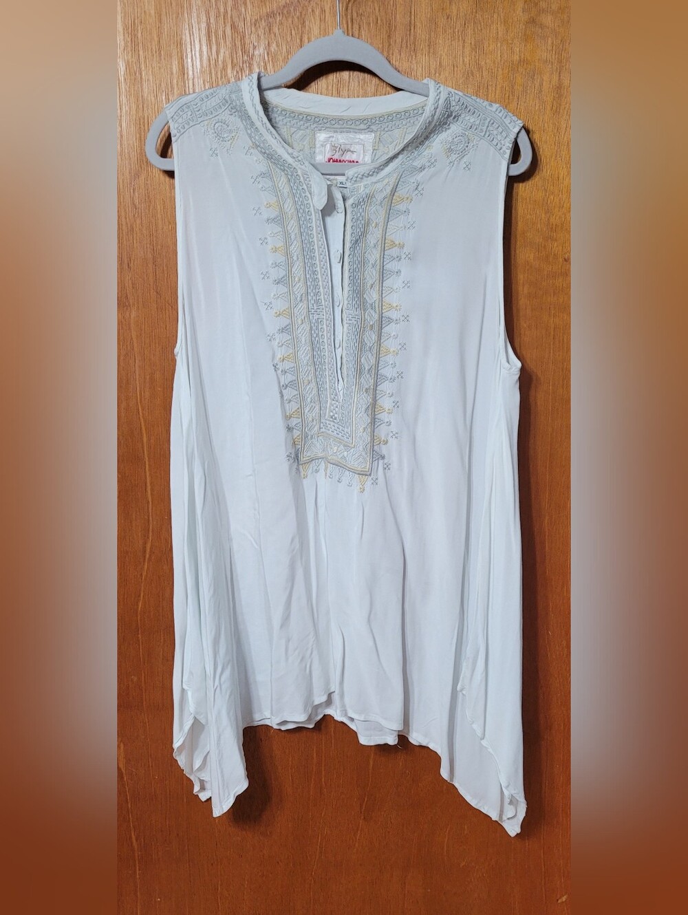 Biya Johnny Was Sleeveless Tunic Top Size XL (1271)